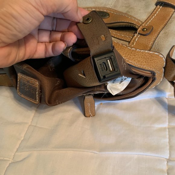 PURSE - BOC Crossbody Shoulder Handbag Purse brown tan Born Concept & Power Bank - Picture 15 of 16
